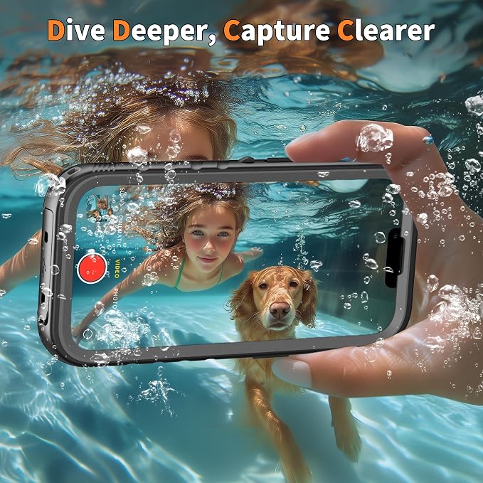 Cozycase Compatible with iPhone 14 Pro Waterproof Case - Image 6