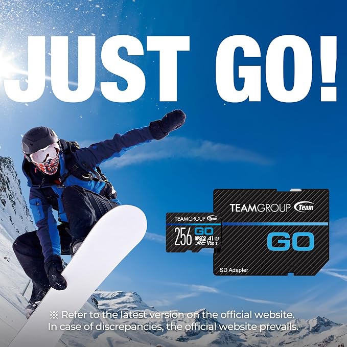 TEAMGROUP GO Card 128GB x 5 Pack MicroSDXC UHS-I U3 V30 4K - Image 2