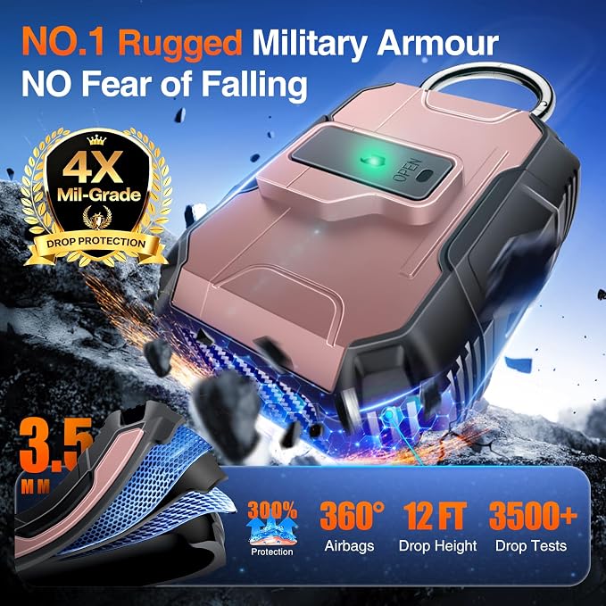 Armoured Heavy Duty for AirPods Pro2 Generation Case - Image 2