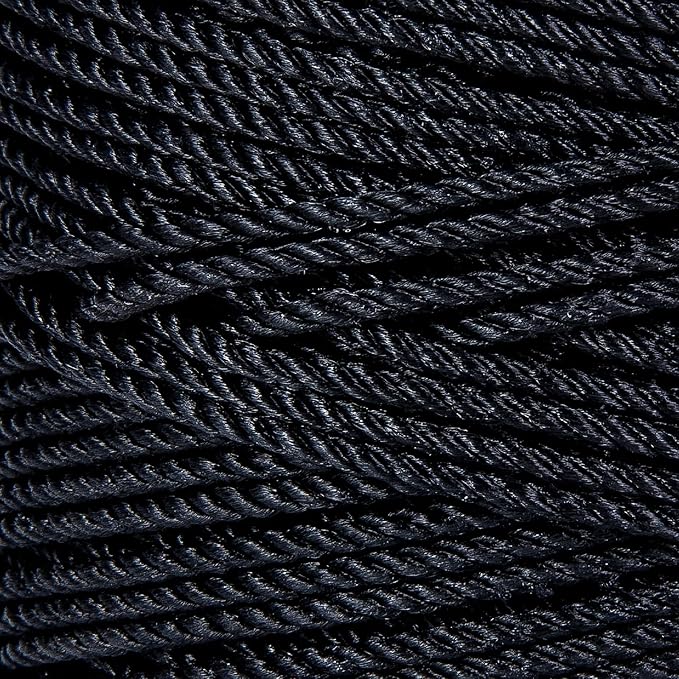HONGDA Tarred Bank Line Twine, 465 Feet Nylon Twine #36 Bank Line-Black Nylon - Image 2