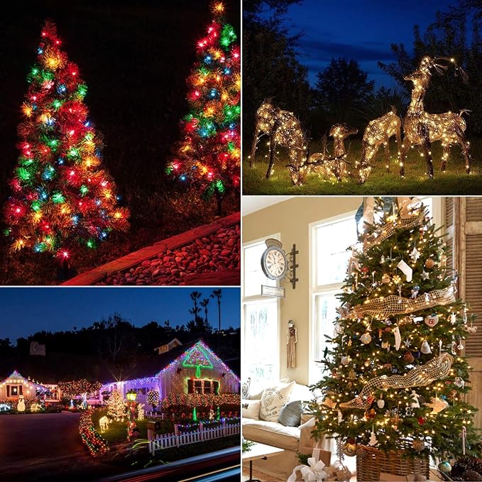 Battery Operated Christmas Lights 2 Pack 18 Feet 50 LED Clear Mini String Lights - Image 7