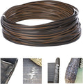 120 Ft Wicker Repair Kit, Plastic Wicker Repair Supplies, Gradient Dark Brown by Laphivieh