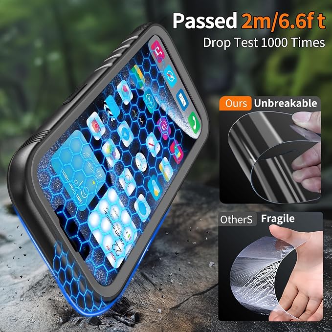 Cozycase Compatible with iPhone 14 Pro Waterproof Case - Image 4