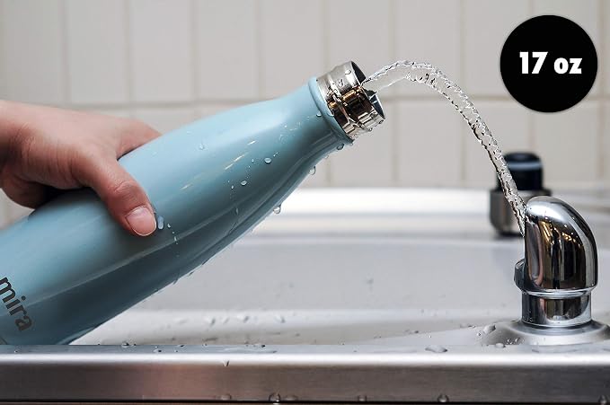 MIRA 17 Oz Stainless Steel Vacuum Insulated Water Bottle - Image 7