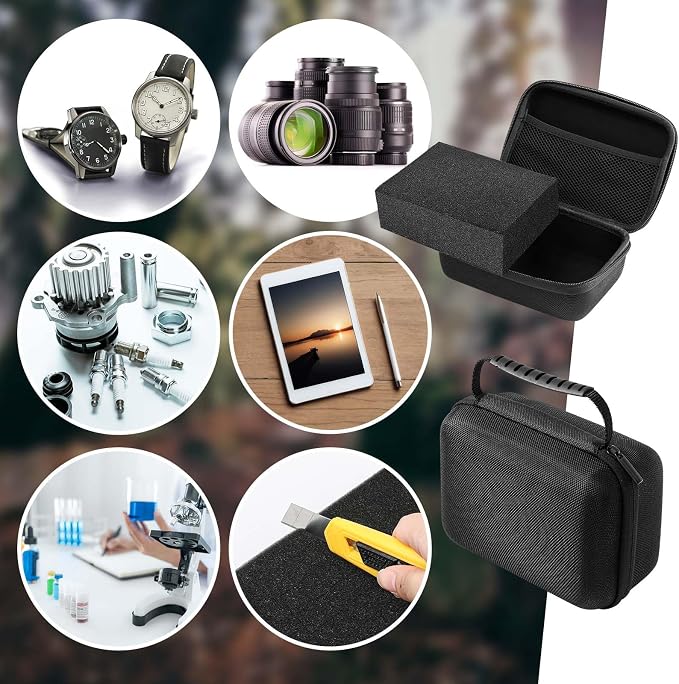 Relaxweex EVA Hard Case with Customizable Foam 12.6 x 8.27 x 3.5 Inch - Image 7