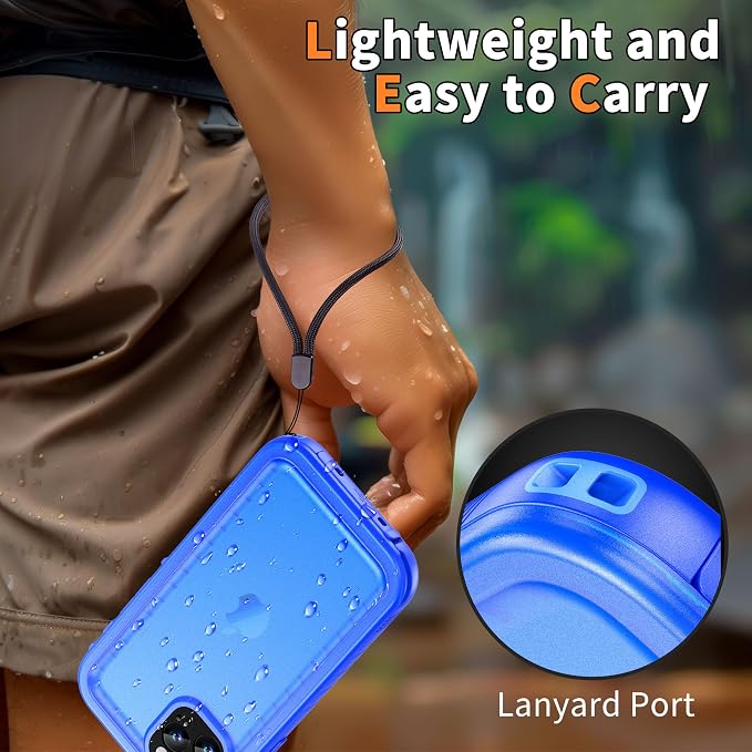 Cozycase Waterproof Case for iPhone 11 Pro Max, Shockproof Full-Body Rugged - Image 6