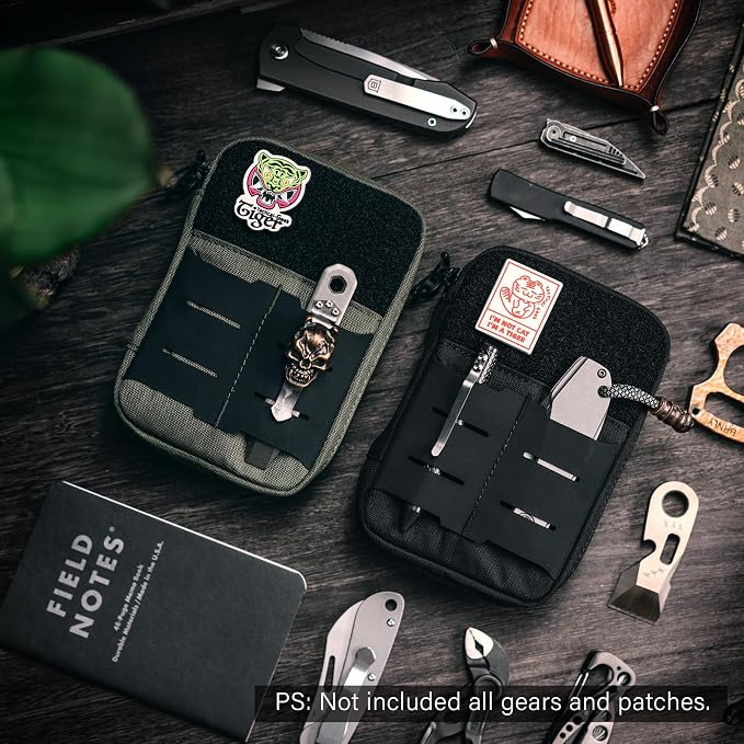 TACTICAL GEEK Block E2.0 EDC Compact Waist Multi-Purpose Molle Pouch Organizer - Image 9