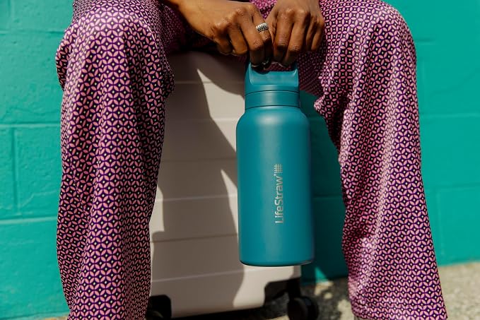 LifeStraw Go Series – Insulated Stainless Steel Water Filter Bottle - Image 5