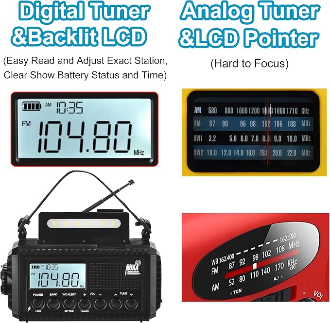 Auto NOAA Digital 5000 Weather Radio - Image 4