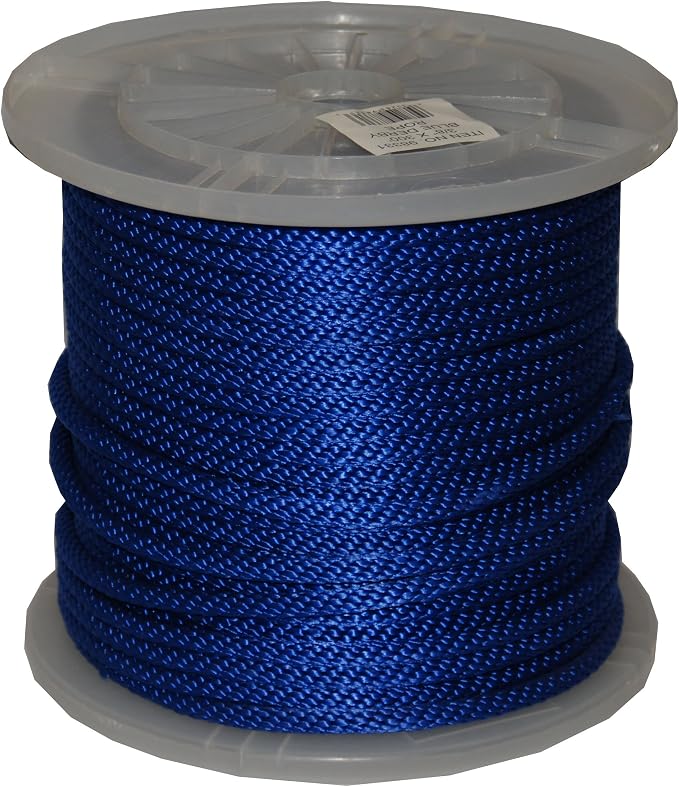 T.W Evans Cordage Co. 96016 1/2-Inch by 300-Feet Solid Braid Propylene by T.W+.+Evans+Cordage+Co.