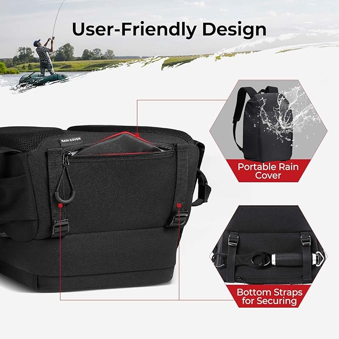 Piscifun Fishing Tackle Backpack - Image 4