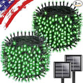 Upgrade Solar String Lights for Outside 2 Pack Total 180FT 500LED String Lights by KAQ
