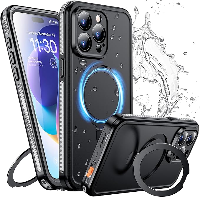 2025 New for iPhone 15 Pro Max Case Waterproof, Phone Case for iPhone 15 Pro by Red2Fire