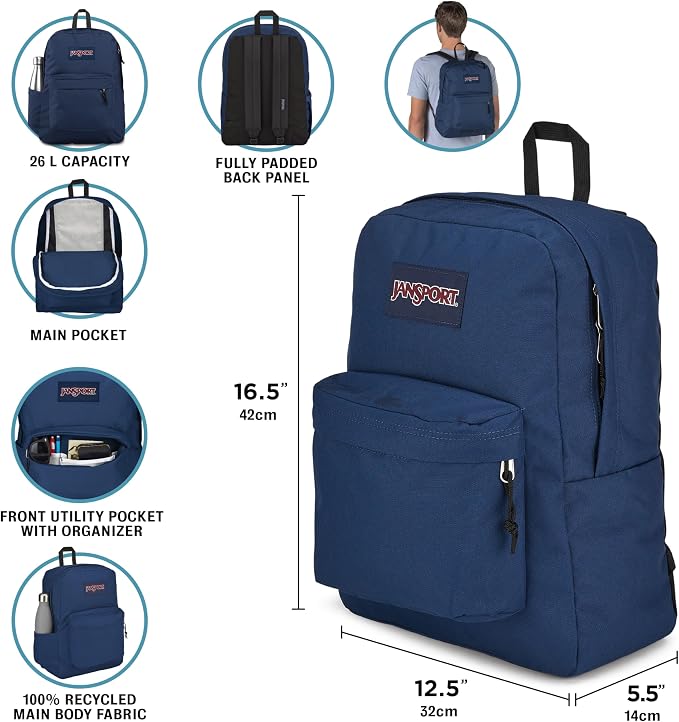 JanSport SuperBreak Plus Backpack - Image 3