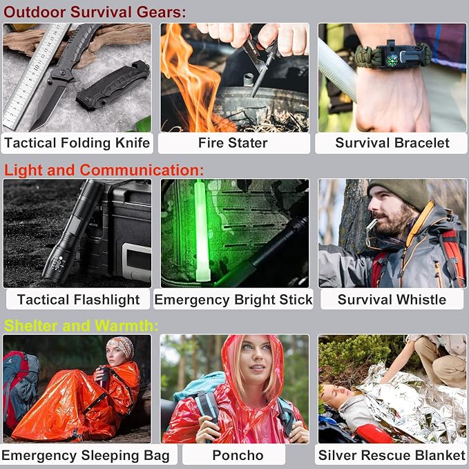 Survival First Aid Kit Outdoor Molle System - Image 7