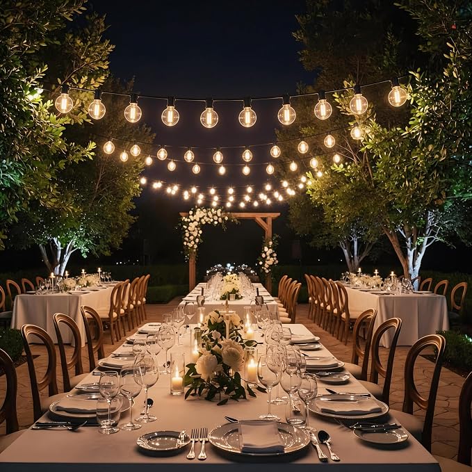 RTTY Outdoor String Lights 120 FT, LED Patio Globe Lights - Image 9