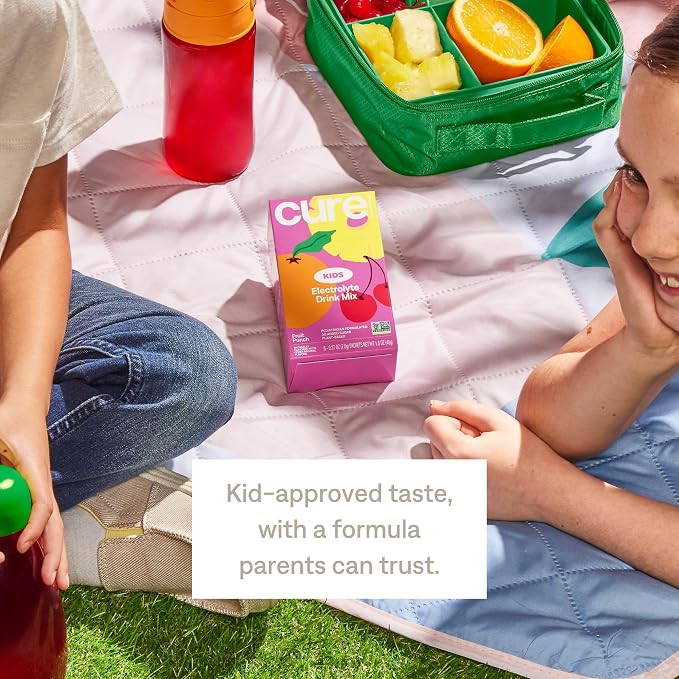 Cure Hydration - Kids Electrolyte Drink Mix | Plant-Based Pediatrician - Image 5