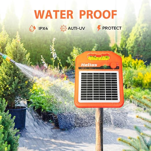 MINI160 2 Miles Solar Fence Charger, 0.16 Joule Solar Electric Fence Charger - Image 6