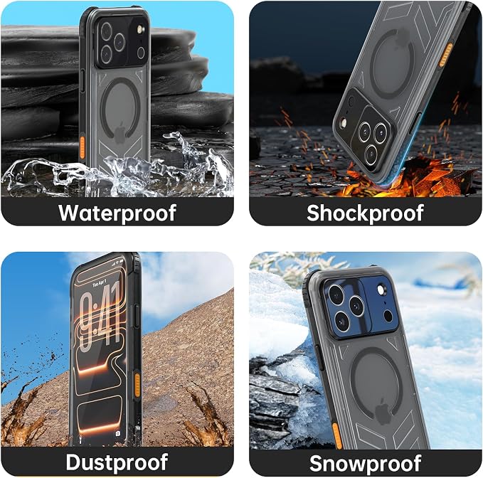 for iPhone 17 Pro Waterproof Case, Fit - Image 4
