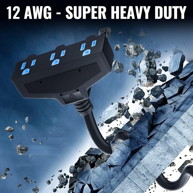 Outdoor Extension Cord 15 Ft - Image 4