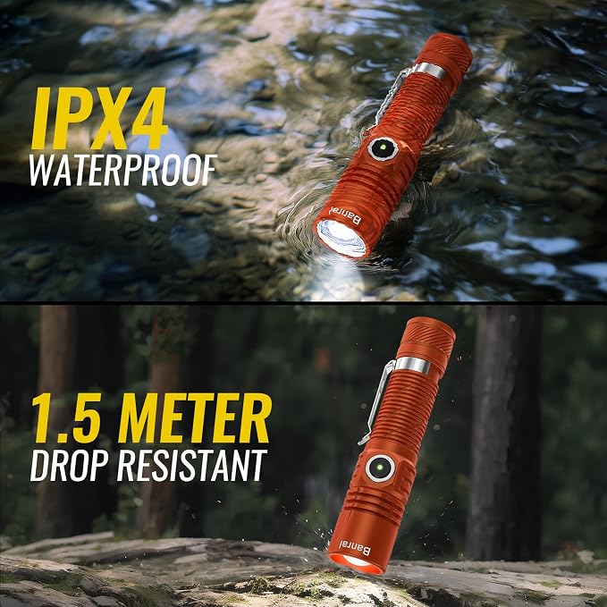 Rechargeable Tactical Flashlights, High Lumens Small Mini USB-C LED Flashlight - Image 7