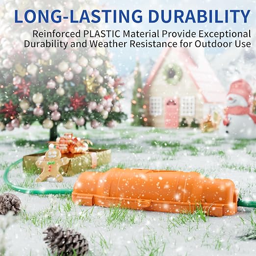6 Pack Outdoor Extension Cord Safety Cover - Image 6