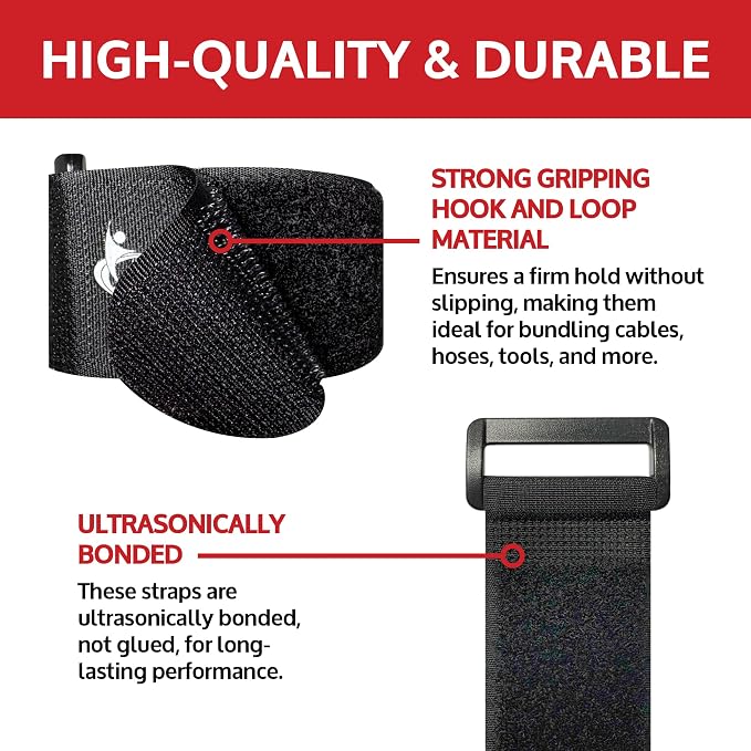 Reusable Cinch Straps 2" x 15" - Image 2