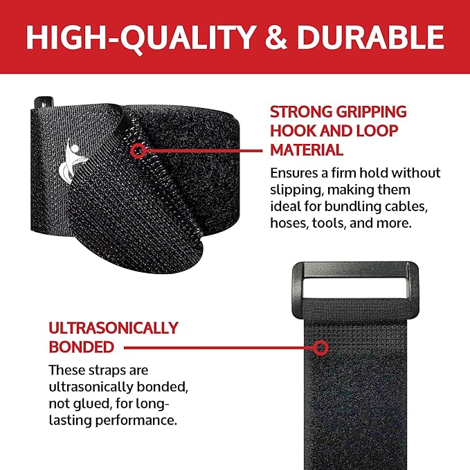 Reusable Cinch Straps 1.5" x 30" - Image 2