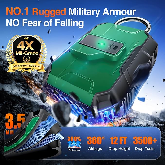 Armoured Heavy Duty for AirPods Pro3 Generation Case - Image 2