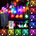 XEWEA Solar String Lights Outdoor, 16Colors 66LED 39Ft Waterproof Outdoor by XEWEA