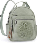 Mini Backpack Purse for Women, Embossed Leather Small Backpack Fashion Travel by BestSeller