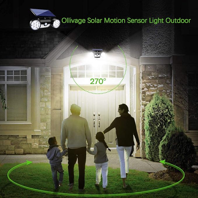 Outdoor Solar Lights, 30 LED Solar Security Lights - Image 2