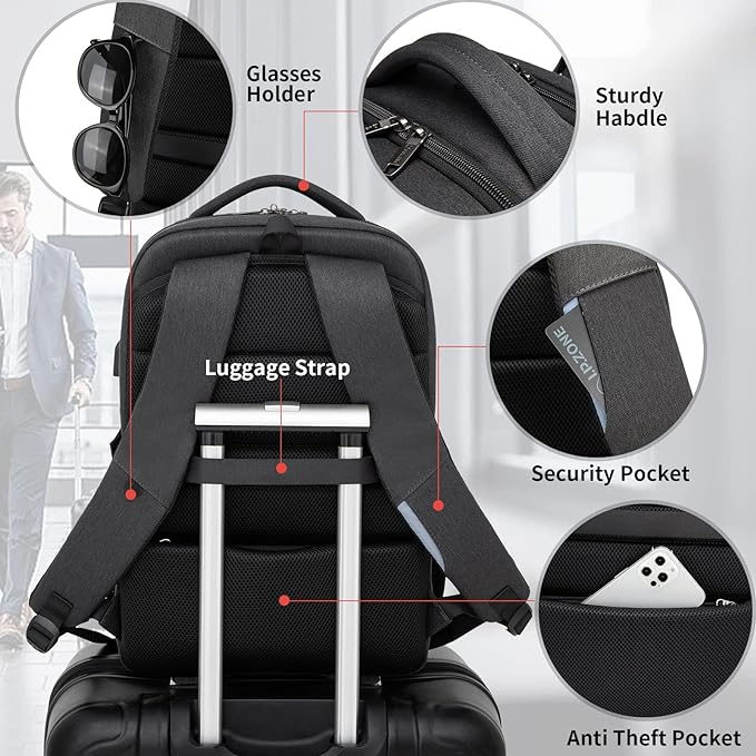 DUSLANG 17 Inch Laptop Backpack - Image 6