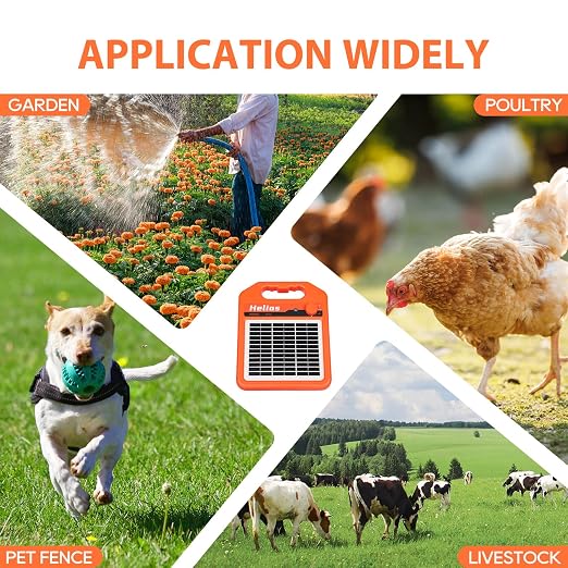 ANDMON MINI400 30 Miles Solar Electric Fence Charger, 0.4 Joule Solar Electric - Image 8