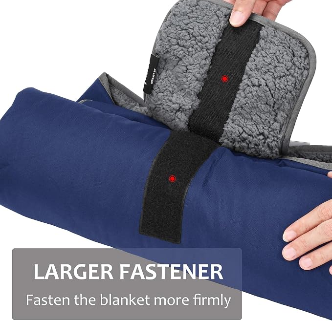 Tirrinia Large Waterproof Outdoor Blanket, Soft Warm Windproof Stadium Blanket - Image 3