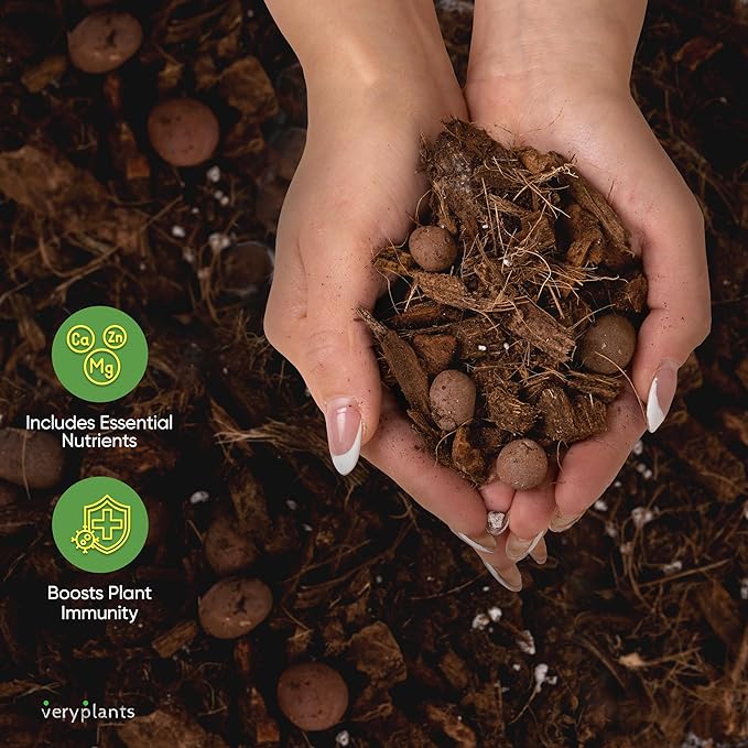 Molly's Aroid Mix - Premium Soilless Chunky Potting Mix for Tropical and Indoor Plants - Contains Orchiata Bark, Coco Chips, Worm Castings, Horticultural Charcoal, Mycorrhizae 10 Dry Quarts