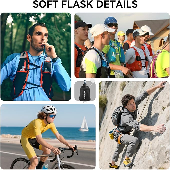 150ml Soft Flask Soft Water Bottle - Image 6