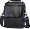 Augus Leather Small Messenger Bag by Augus