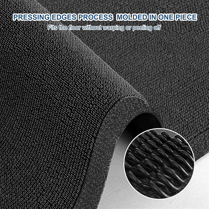 Custom Commercial Grade Carpet Floor Entryway Area Rug Welcome Door Mat for Business Home Indoor/Outdoor Non Slip Washable Durable