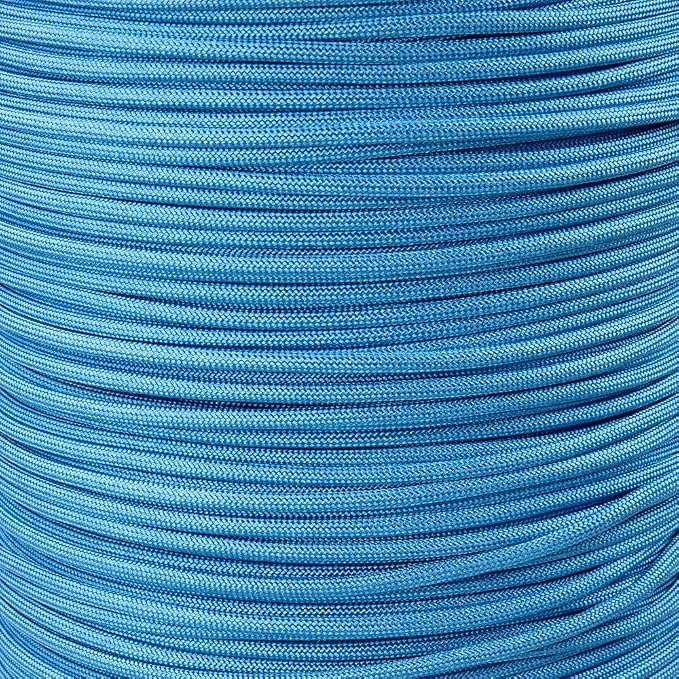 Paracord Planet Solid Color 550lb Paracord – 7 Strand Type III Nylon Cord by ParacordPlanet