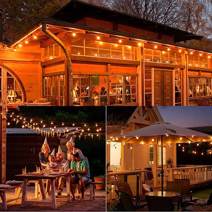 GOOTHY Outdoor LED String Lights, 50Ft - Image 7