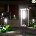 NEWMESSI 8 Pack Bright Solar Pathway Lights, IP65 Waterproof Outdoor Garden by NEWMESSI