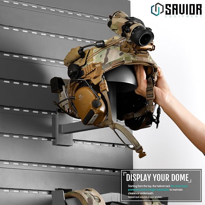 Savior Equipment Wall Rack System H.A.B Attachment Tactical Gear Wall Mount - Image 3