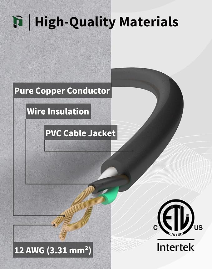 15Ft 12/3 Outdoor Extension Cord - Image 3