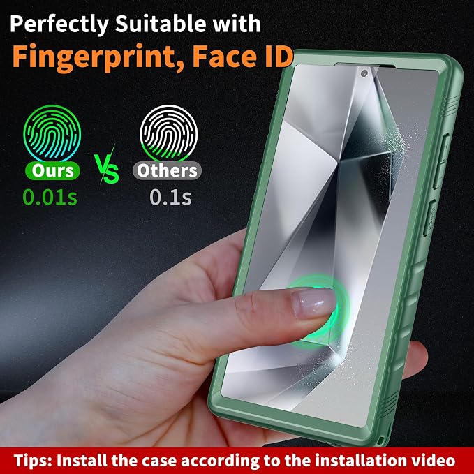 Cozycase for Samsung Galaxy S24 Ultra Waterproof Case - Image 6