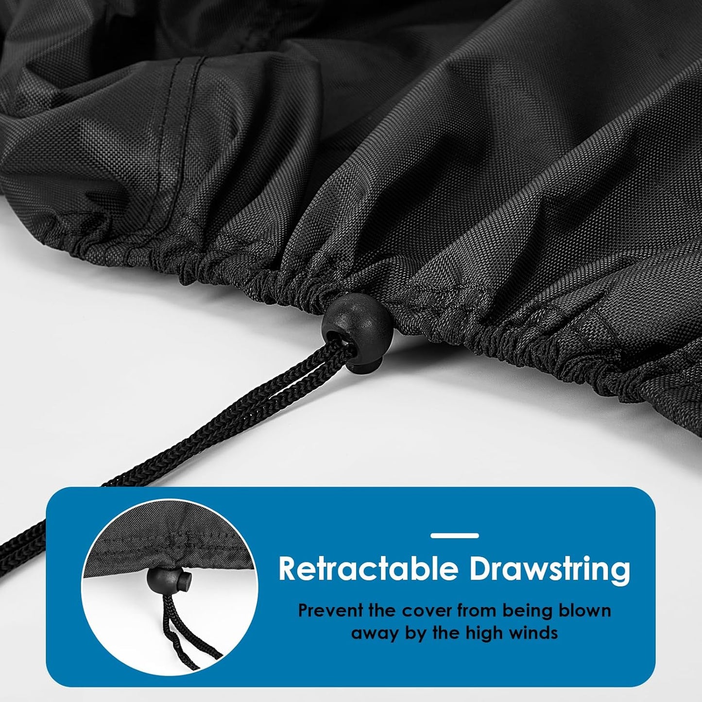 Grill Cover for Hibachi Grill,Outdoor Waterproof Small Tabletop Grill Cover Heavy Duty Camping BBQ Grill Cover - 20 x 11 x 7 Inch