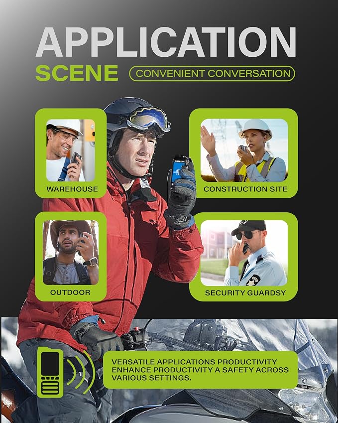 3-Pack PoC Radios Unlimited Range – Rugged IP67 Floating Walkie Talkies 4G LTE - Image 6
