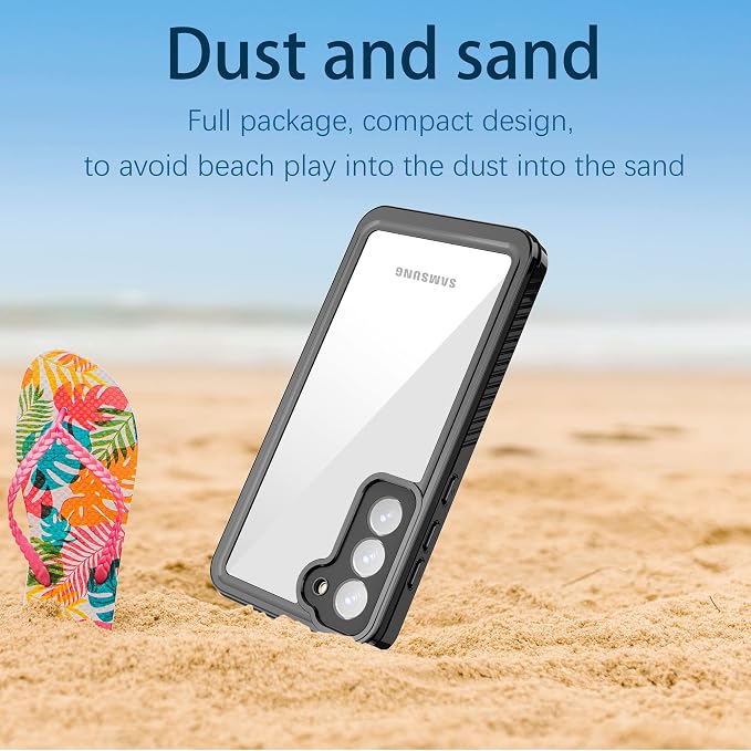 for Samsung Galaxy S23 FE Case, IP68 Waterproof Dustproof Case, Full Body Heavy - Image 6
