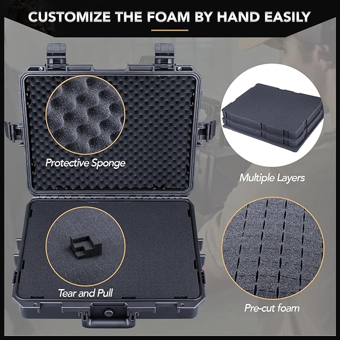 Lykus HC-4610 Waterproof Hard Case - Image 2