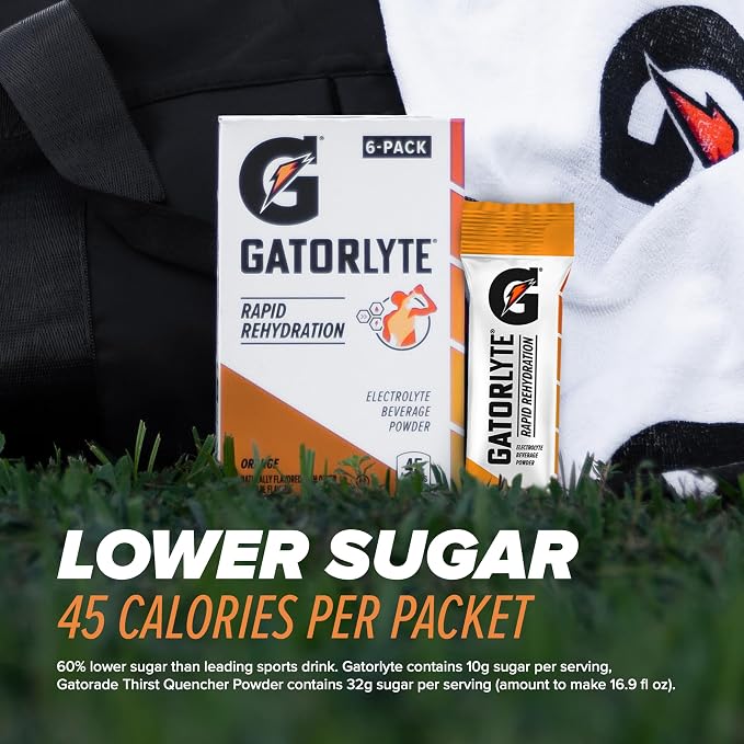 Gatorlyte Powder Cherry Lime, makes 16.9oz serving, net weight 3.1 oz - Image 5